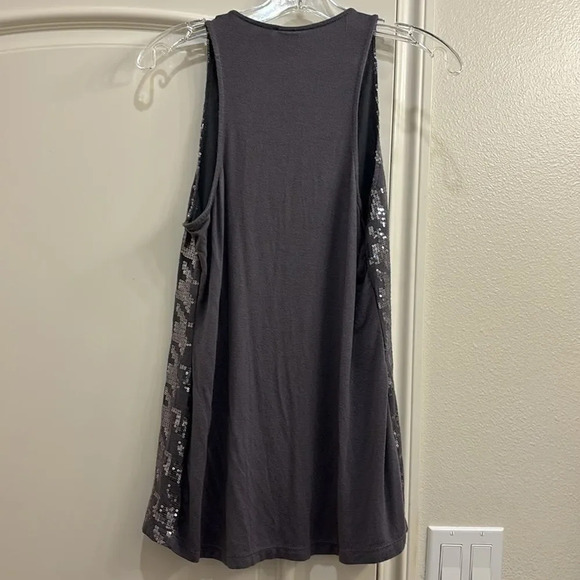 Halogen woman's sparkly gray tank top - Picture 7 of 10